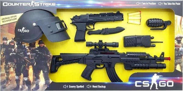 Counter Strike Csgo Counter Strike Oyuncak Silahlar ve Teçhizat Oyun Seti - Siyah - Image 1