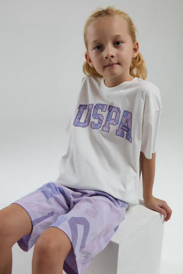 U.s. Polo Assn Kız Çocuk Bermuda Takım - Image 1