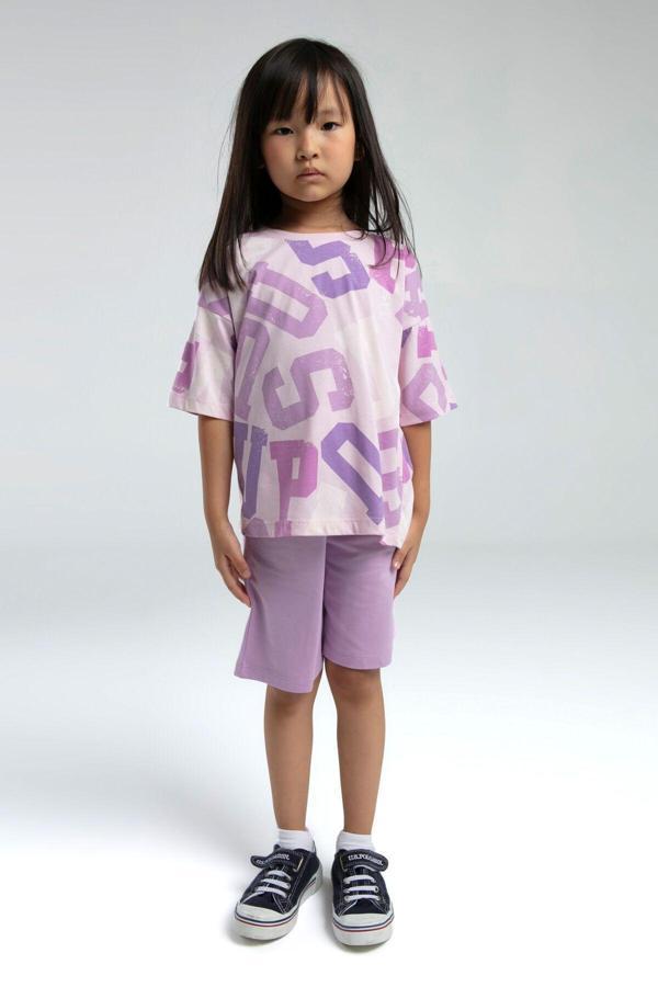 U.S. Polo Assn. Kız Çocuk Pembe Bermuda Takım - Image 1