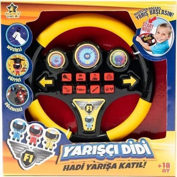 Erdem Oyuncak Yarışçı Didi Işıklı Müzikli Direksiyon - Image 1