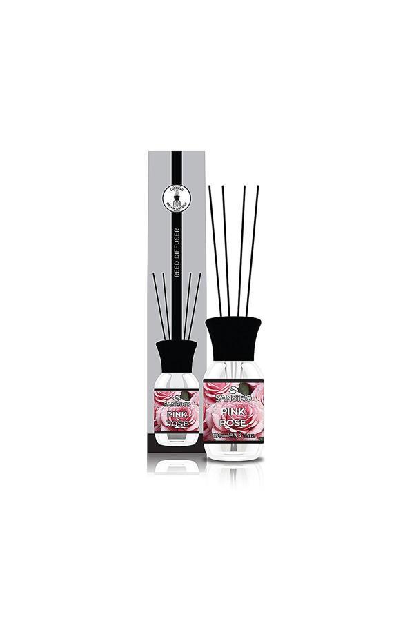 Sansiro Pink Rose 100Ml Bambu Çubuklu Ortam Kokusu - Image 1