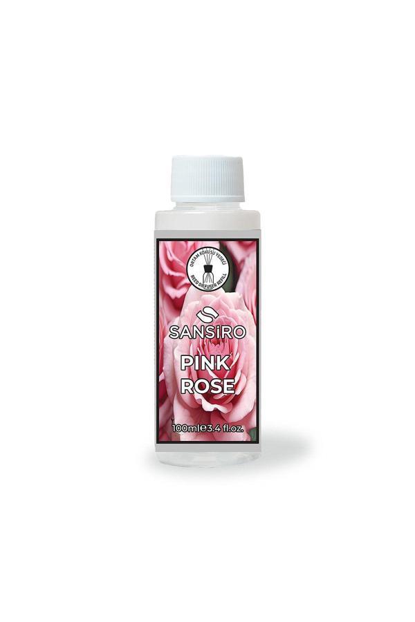 Sansiro Pink Rose 100Ml Yedek Çubuklu Ortam Kokusu - Image 1