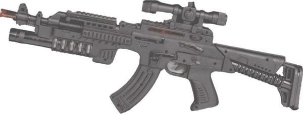 Erdem Oyuncak Pilli Işıklı Sesli Oyuncak Tüfek ER-109 - Image 1