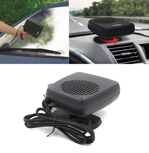 Oto Isıtıcı-soğutucu Fan Cam Buğu Çözücü Fan Araç Içi Isıtıcı-soğutucu Fan 12v Çakmaklık Girişli - Image 1
