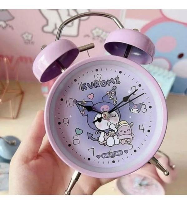 Kuromi Desenli pilli nostaljik Çalar Saat Masa saati - Image 1