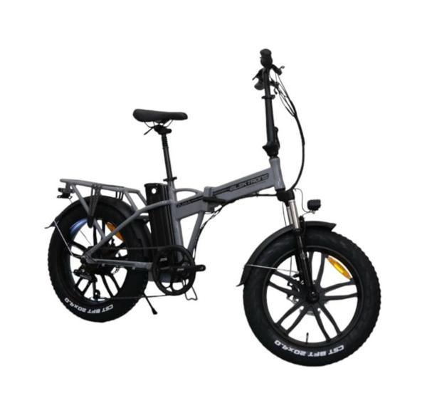 KRON ZUMA 20 JANT Katlanır Elektrikli Bisiklet 7 Vites - M.Disc - Elektrikli -Nardo Gri-Siyah - Image 1