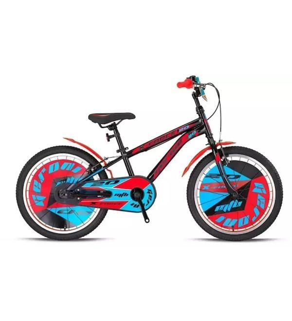 KRON X-FORCE 16 JANT MTB - 10' - Vitessiz - V.B. Siyah-Mavi-Kırmızı  - Image 1