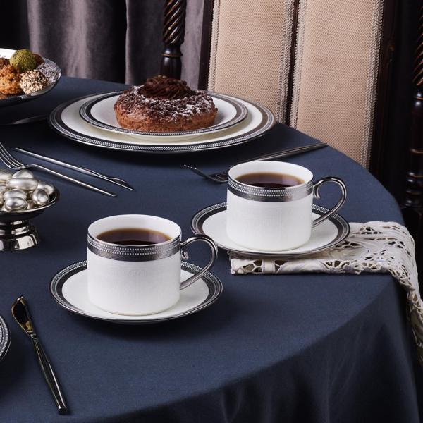 Karaca Royal Bone Kate 2 Kişilik Çay Fincan Takımı - Image 1