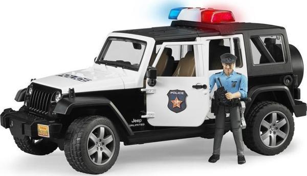 BRUDER G-JEEP WRANGLER U.R. POLİS ARACI VE MEMUR BR02526 - Image 1
