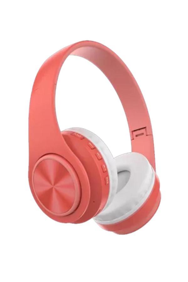 Bluetooth Kulaklık Radyolu Aux Girişli Hafıza Kartlı Kulak Üstü Bluetooth Kulaklık - Image 1