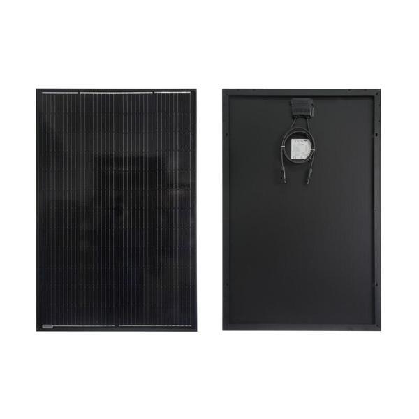 155W HalfCut Monokristal Full Black Güneş Panel - Image 1