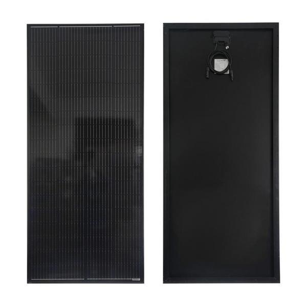 230W HalfCut Monokristal Full Black Güneş Panel - Image 1