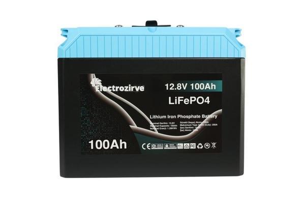 Electro Zirve 12.8V 100Ah Lityum Akü (LifePO4) - Image 1