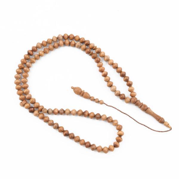 Mango Ağacı 99luk Tekerlek Kesim 7.5x6.5mm Namaz Tesbihi - Image 1