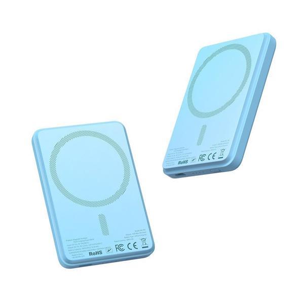 Mcdodo MC-3952 15W Mini Manyetik 5000 Mah Powerbank- Mavi - Image 1
