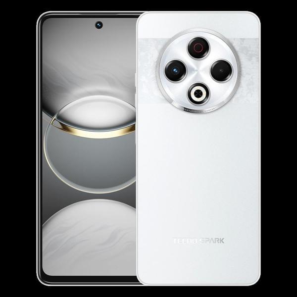 Tecno Spark 30 8/128 Gb Astral Buz Beyaz - Image 1
