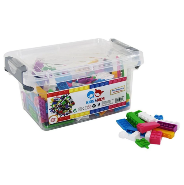 KİDS & KİDS 250 PARÇA MİKROBLOKLAR - Image 1