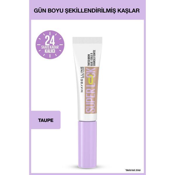Super Lock Brow Glue Kaş Sabitleyici Maskara - Taupe - Image 1