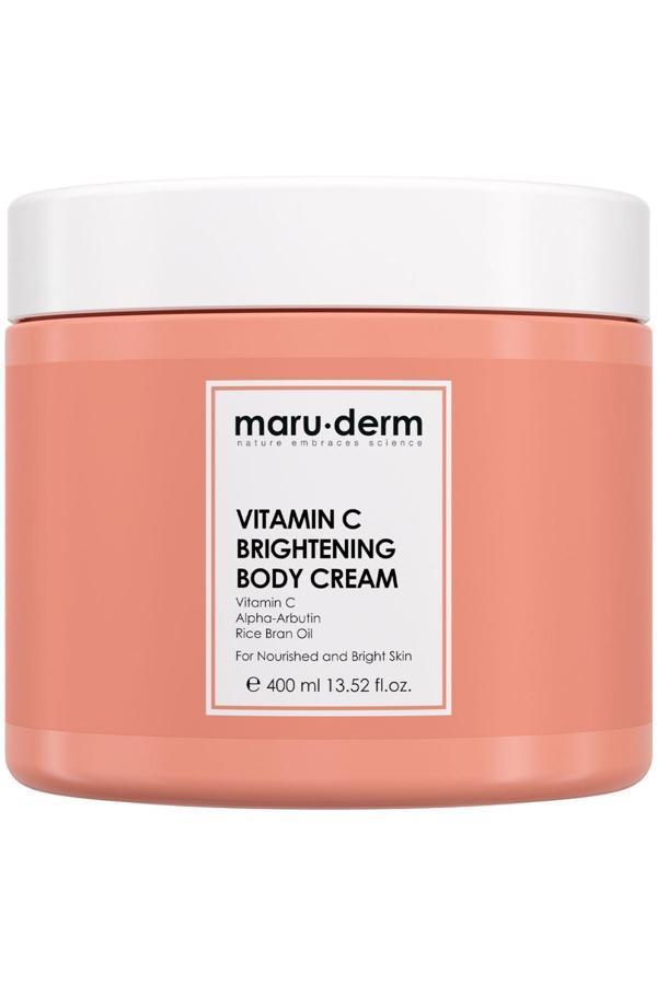 Maruderm Vücut Nemlendirici Vitamin C Aydınlatıcı Krem 400 ml  - Image 1