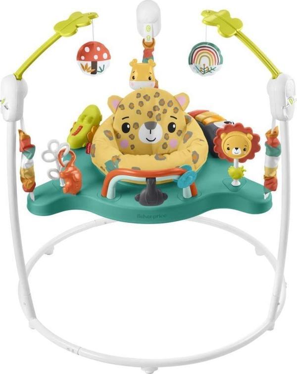 Fisher-Price Sevimli Leopar Jumperoo Zıpzıp Aktivite Oyun Seti HND47 Bebek Aktivite Merkezi - Image 1