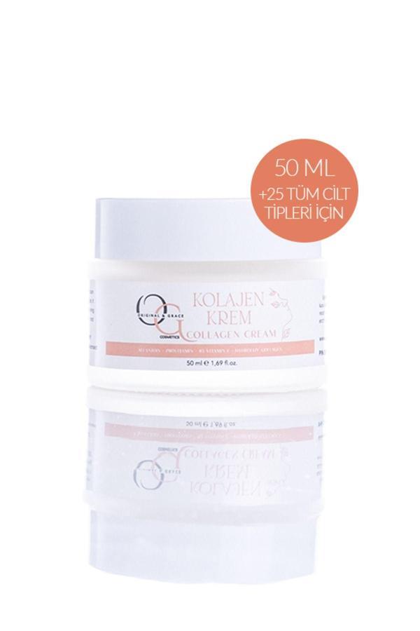Original and grace cosmetics Kolajen Krem - Image 1