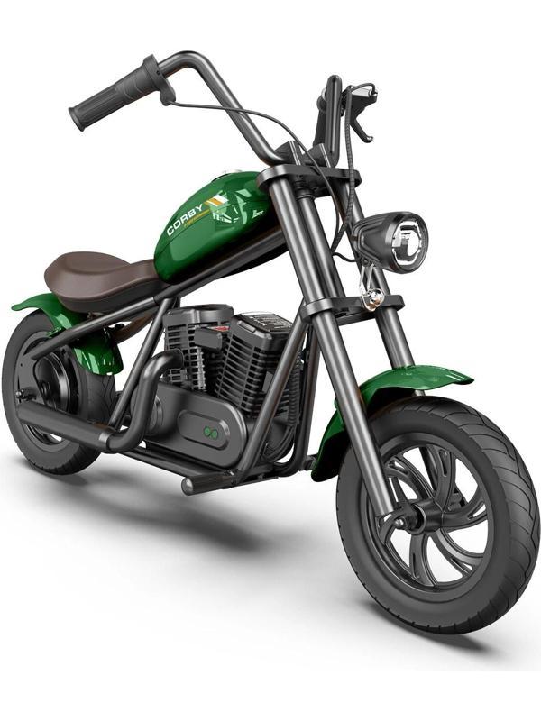 Corby BC160 Elektrikli Mini Çocuk Motoru Yeşil - Image 1