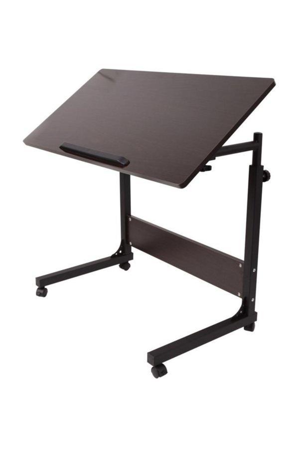 Portatif Eğim Ve Yükseklik Ayarlı Ders Çalışma Sehpası Laptop Masası - Image 1
