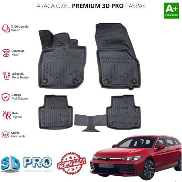 PASSAT B9 ARACA ÖZEL 3D PASPAS 2024 2025 2026 2027 - Image 1
