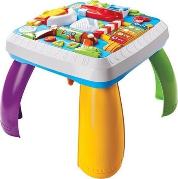 Fisher-Price MATEL Eğlen&Öğren Yaşa Göre Gelişim Eğitici Köpekçiğin Aktivite Masası (Türkçe ve İngilizce) DRH44 - Image 1