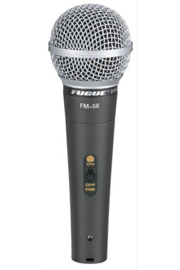 Fugue FM-58 Tek Yönlü Dinamik Mikrofon - Image 1
