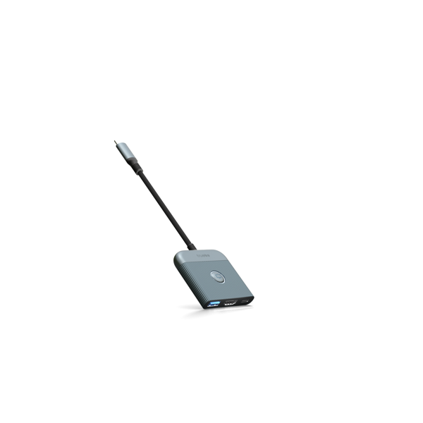 Truebo ButtonConnect 3in1 Aç/kapa Tuşu Hdmı Hub - Image 1