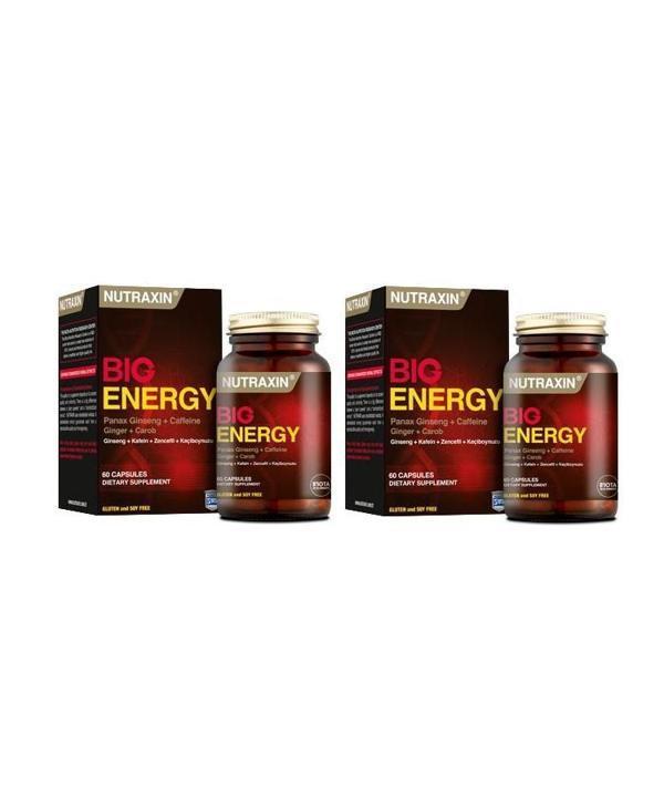Nutraxin Big Energy 60 tablet x 2 Adet - Image 1
