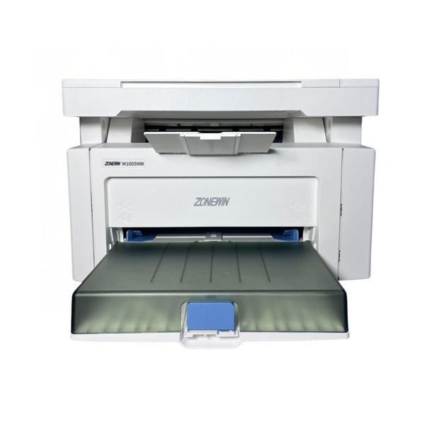 ZONEWIN M1005NW Çok Fonksiyonlu Mono Laser A4 Yazıcı, Fotokopi, Tarama - Network, Wi-Fi (2612a TONER - Image 1