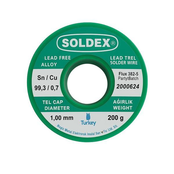 SOLDEX 1.0 MM 200 GR KURŞUNSUZ LEHİM TELİ - Image 1