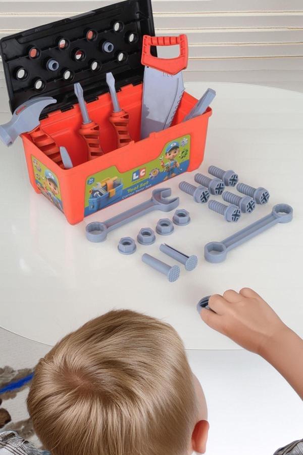Minikler İçin Eğitici Oyuncak Alet Seti – 25 Parça, STEM Uyumlu Eğitici Oyuncak - Image 1
