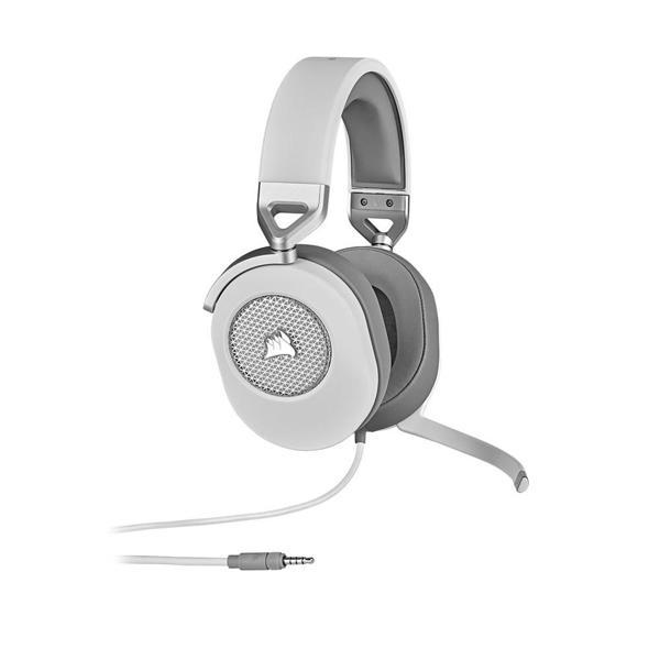 CORSAIR HS65 7.1 Kablolu CA-9011271-EU Beyaz Gaming Kulaklık - Image 1