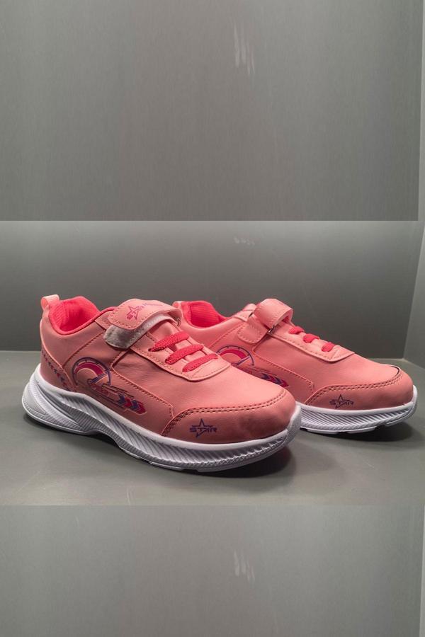 Unisex Kids Bebek Çocuk  Spor Ayakkabı Sneakers Okul Ayakkabısı 1032-101-0001 Pembe-33 - Image 1
