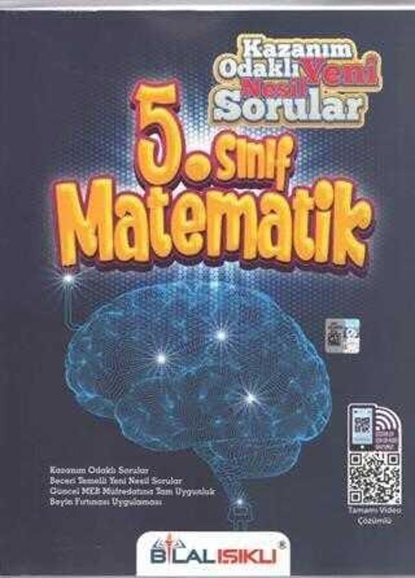 5. Sınıf Matematik Kazanım Odaklı Soru Bankası - Bilal Işıklı Yayıncılık - Image 1