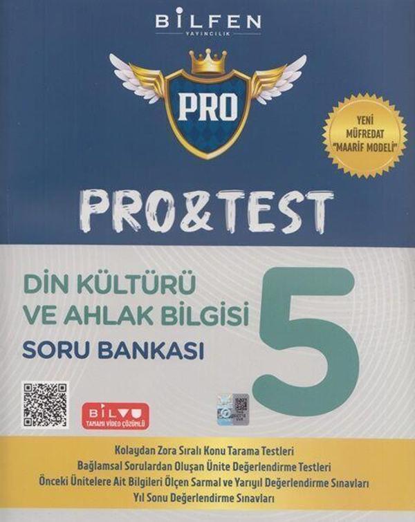 5. Sınıf Din Kültürü ve Ahlak Bilgisi Protest Soru Bankası - Bilfen Yayınları - Image 1