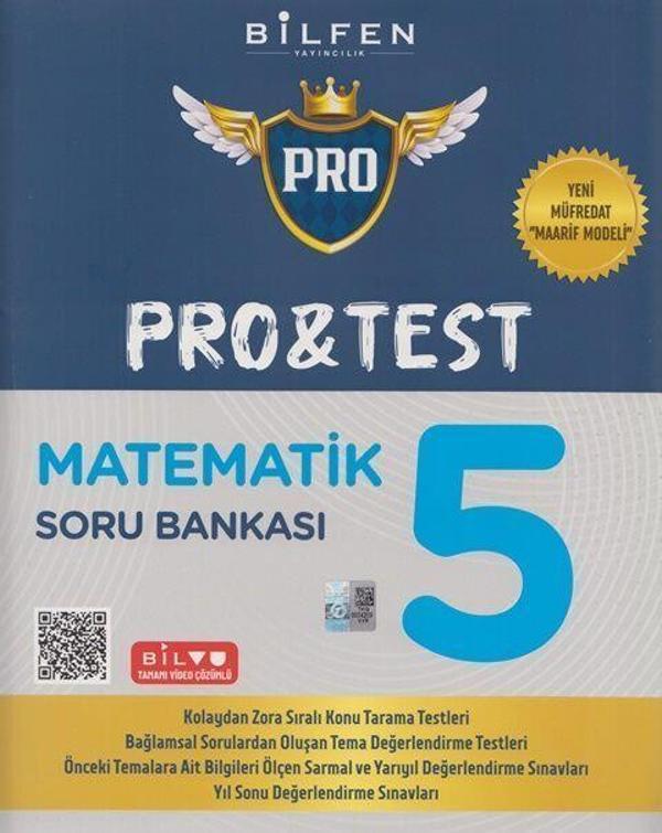 5. Sınıf Matematik Protest Soru Bankası - Bilfen Yayınları - Image 1