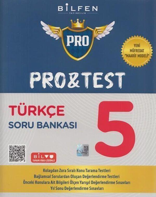 5. Sınıf Türkçe Protest Soru Bankası - Bilfen Yayınları - Image 1