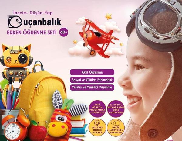 UÇANBALIK 60+ Erken Öğrenme Seti - Tudem Yayınları - Image 1