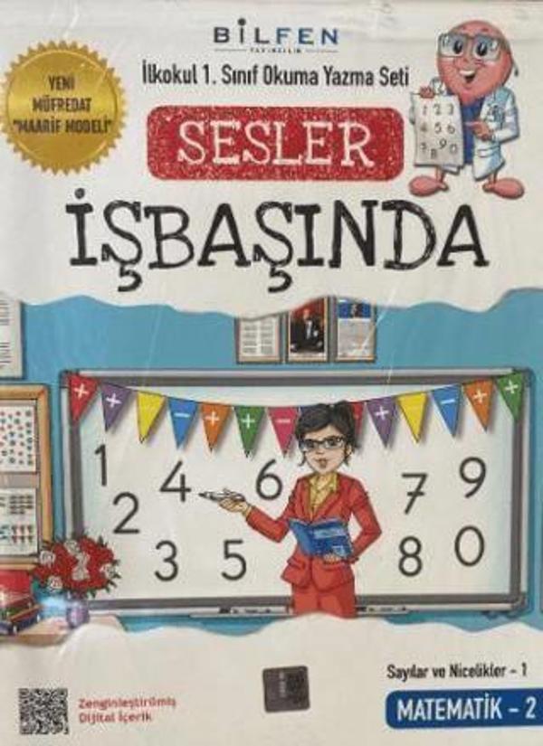 Sesler İş Başında 1. Sınıf Okuma Yazma Seti - Bilfen Yayınları - Image 1