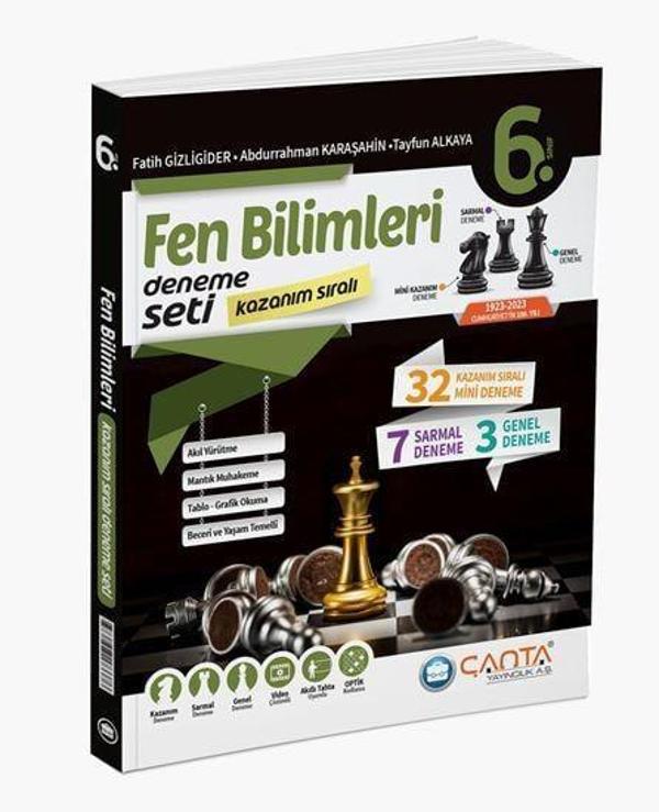 6. Sınıf Fen Bilimleri Kazanım Sıralı Deneme Seti - Çanta Yayınları - Image 1