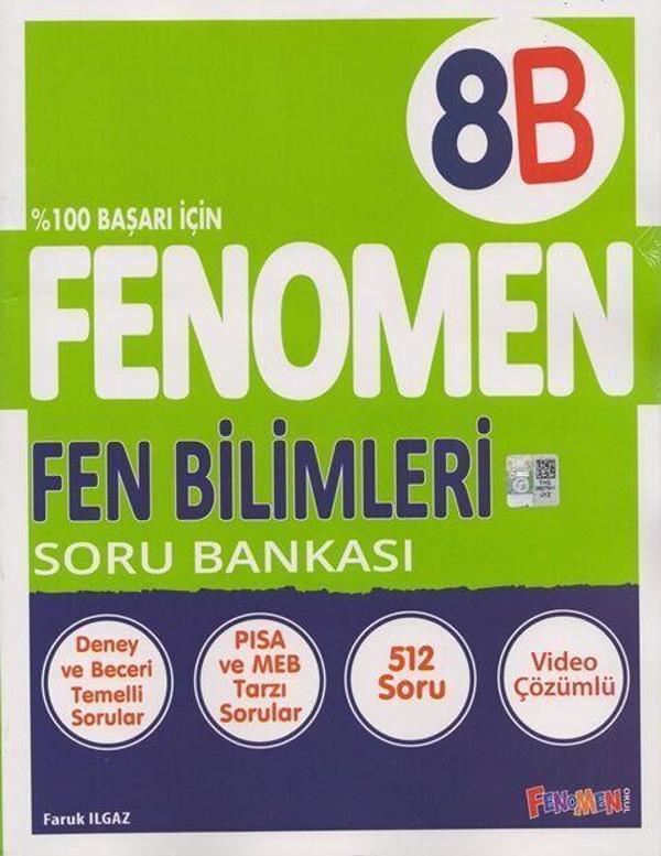 8 Fen Bilimleri B Soru Bankası - Fenomen Çocuk - Image 1