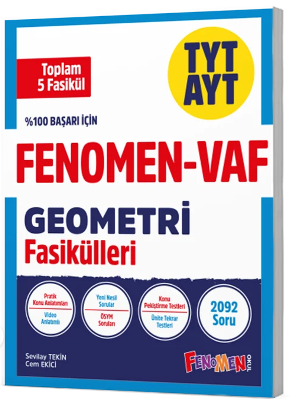 VAF TYT-AYT Geometri Fasikülleri - Fenomen Çocuk - Image 1