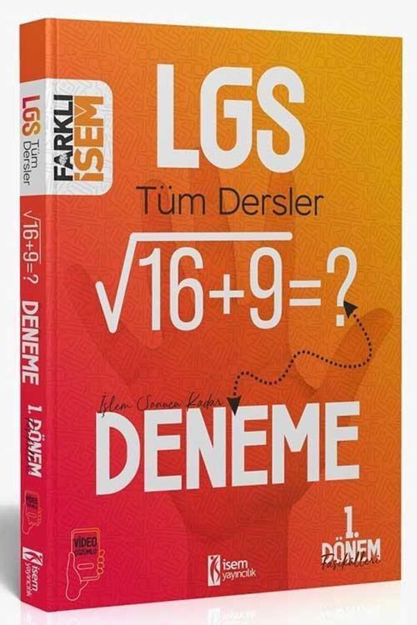 8. Sınıf LGS Tüm Dersler 5 Deneme - İsem Yayıncılık - Image 1