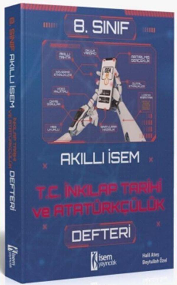 8. Sınıf T.C. İnkılap Tarihi ve Atatürkçülük Akıllı İsem Defteri - İsem Yayıncılık - Image 1