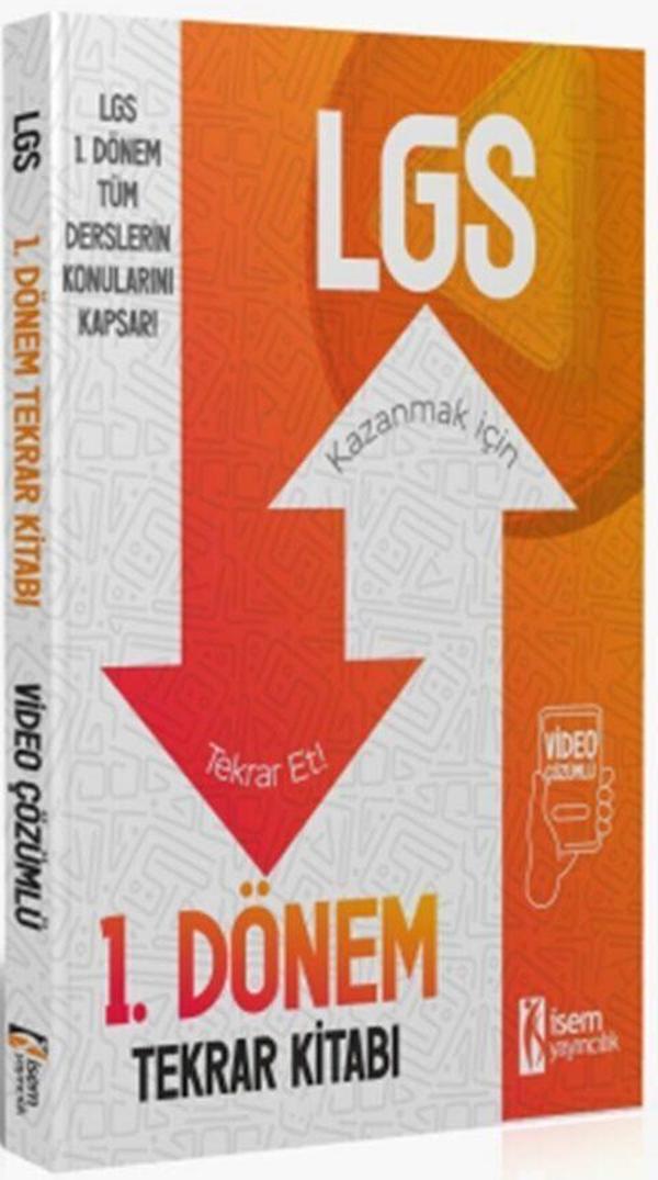 8.Sınıf LGS Tüm Dersler 1.Tekrar Kitabı - İsem Yayıncılık - Image 1