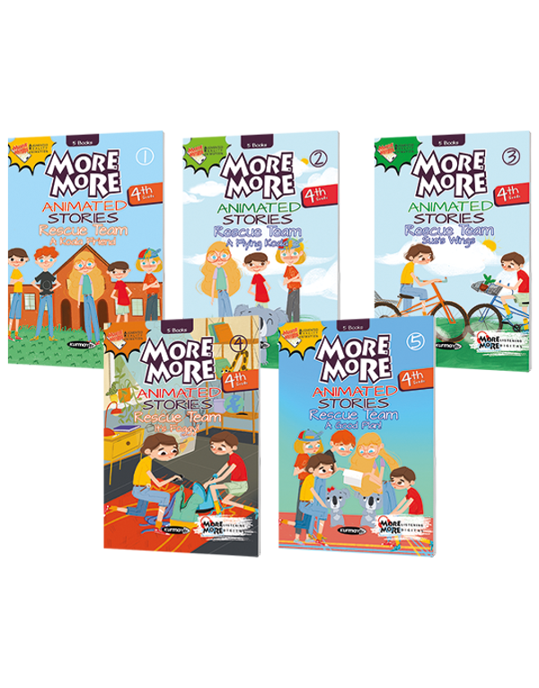 4. Sınıf More More Stories Hikaye Seti Kurmay ELT - Kurmay Yayınları - Image 1